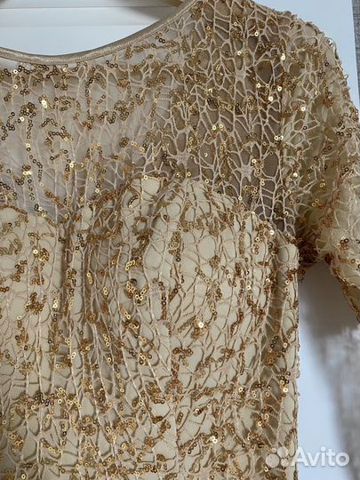 Вечернее платье в пол 42