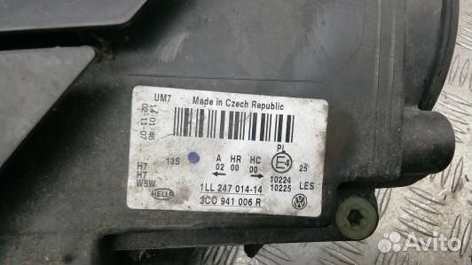 Фара правая volkswagen passat B6 (JDN26MU01)