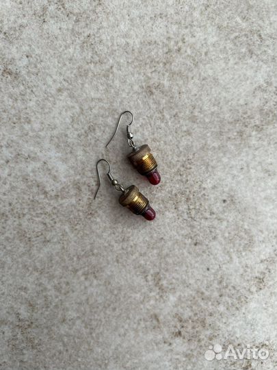 Серьги винтажные