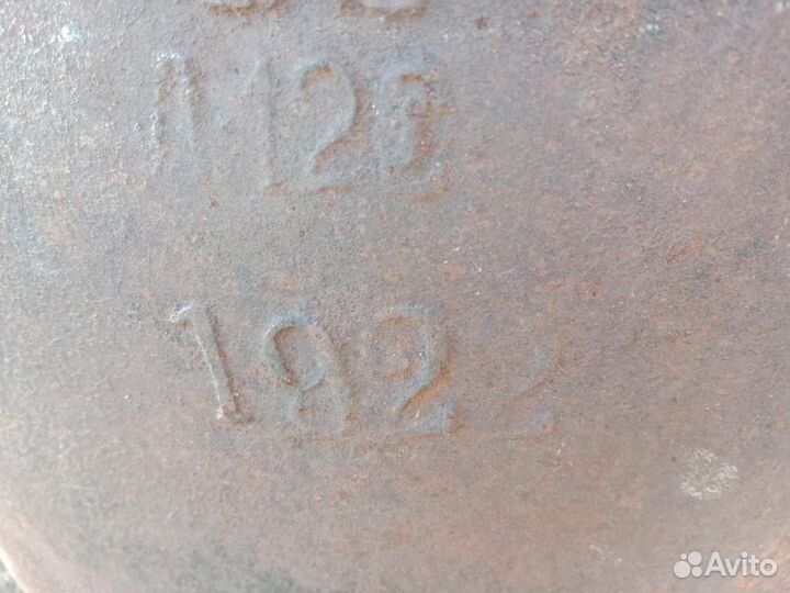 Чугунный казан 1922 года