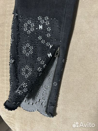 Джинсовые брюки Chanel