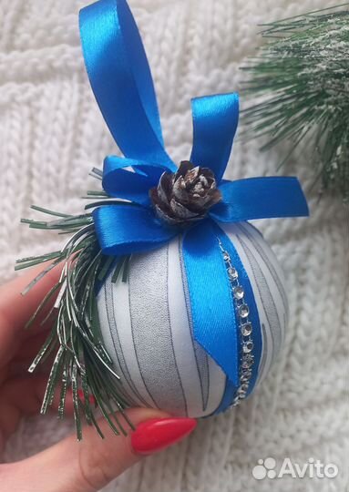 Игрушки на елку ручная работа