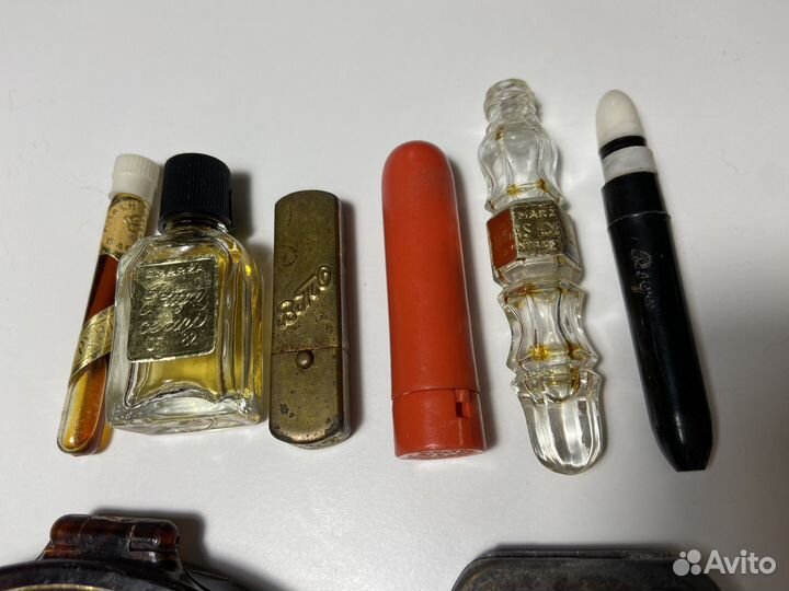 Косметика СССР помады, пудренницы, карандаш, духи