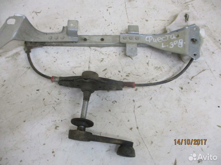 Стеклоподъемник задний левой двери Форд Фиеста мк5