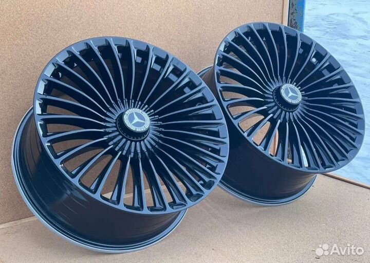 Диски R19 5*112 на Mercedes-Benz Maybah разношир