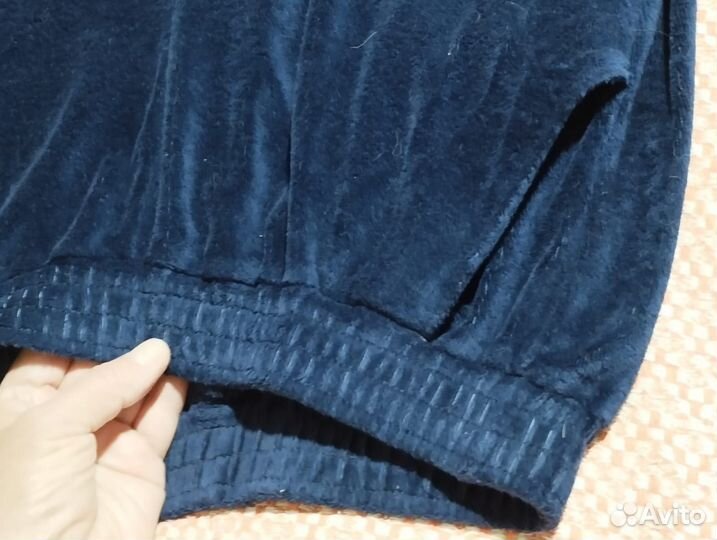 Брюки спортивные велюр