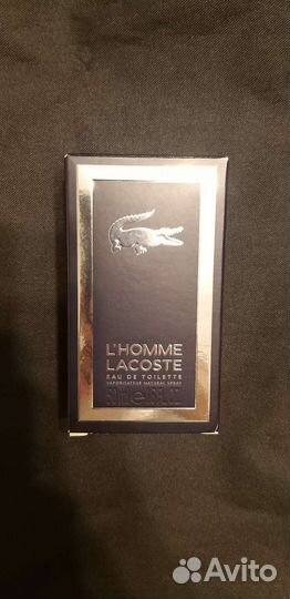 Мужская туалетная вода lacoste