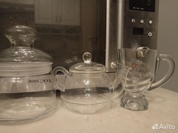 Чайник заварочный стеклянный