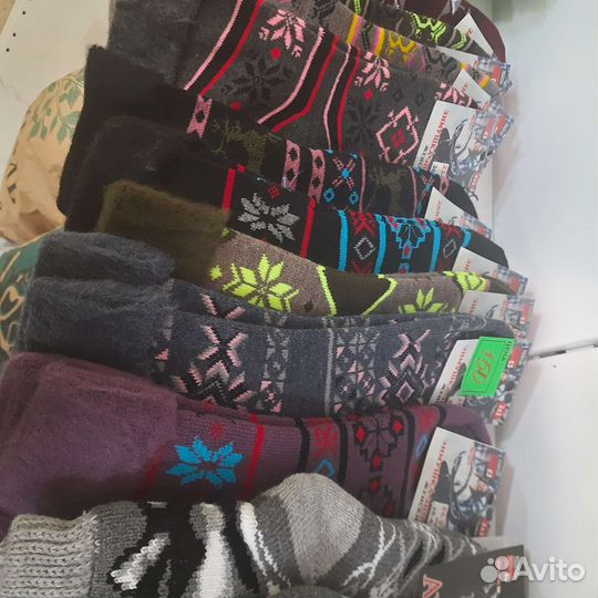 Носки из собачьей шерсти