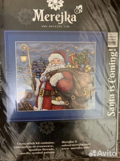 Набор для вышивания крестом Мережка