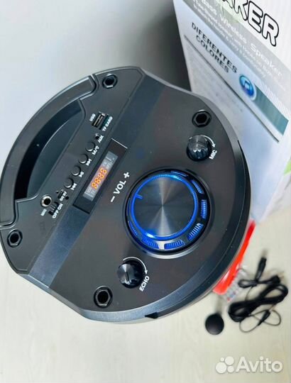 Новая Большая Блютуз Колонка, 60 см