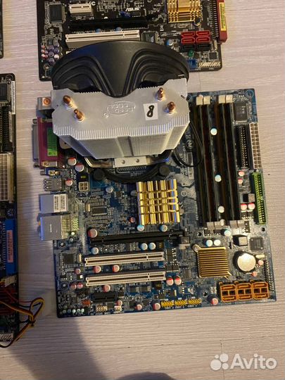 Набор мат плата 775 + xeon 5440 + 8gb DDR2 + кулер