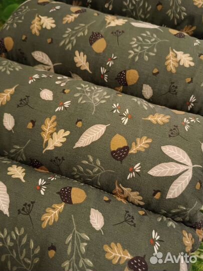 Защитные бортики в детскую кроватку