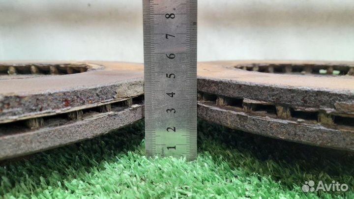 Диск тормозной передний Hyundai Elantra XD 2.0