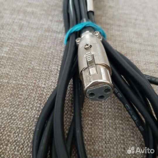 Кабель (провод) акустический для микрофона