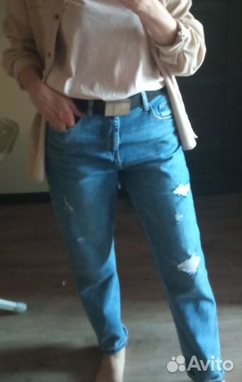 Джинсы с дырками