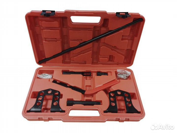 Рассухариватель клапанов, 9пр. в кейсе Forsage F-6