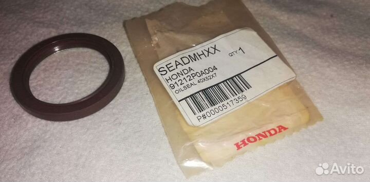 Сальник коленвала Honda 91212P0A004