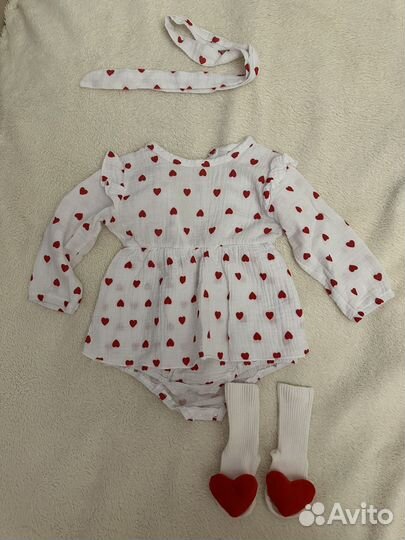 Боди и носки для фотосессии на год