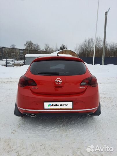 Opel Astra 1.4 AT, 2013, 78 065 км