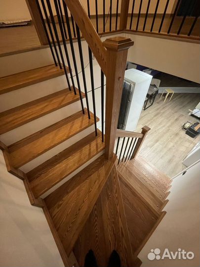 Изготовление деревянных лестниц