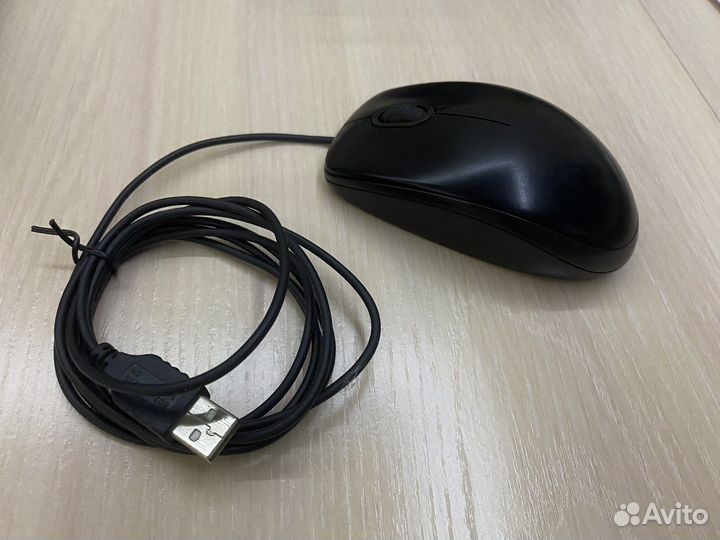 Компьютерная проводная мышь Logitech M100