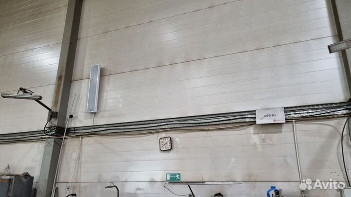 Установка систем оповещения и музыки