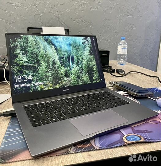 Ноутбук huawei matebook d 14