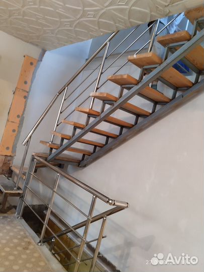 Перила из нержавеющей стали монтаж