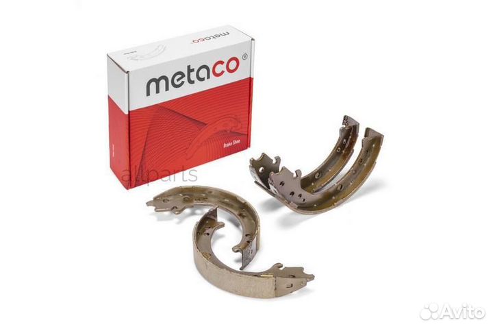 Metaco 3030-055 Колодки ручного тормоза к-кт