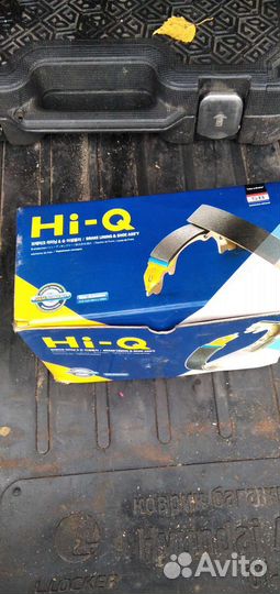 Тормозные колодки hyundai accent задние