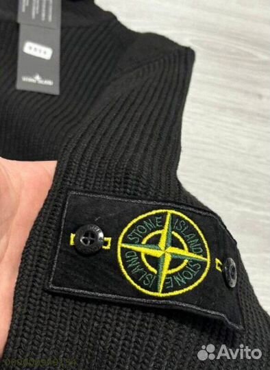 Stone island свитер с горлом длинным