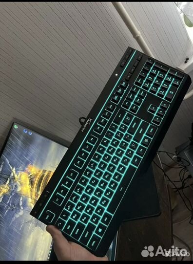 Клавиатура мембранная HyperX Alloy Core RGB