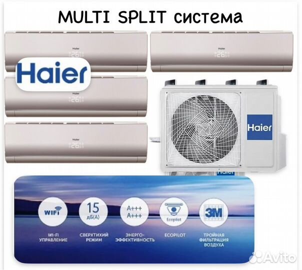 Мульти сплит-система Haier