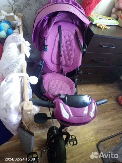 Детский трехколесный велосипед