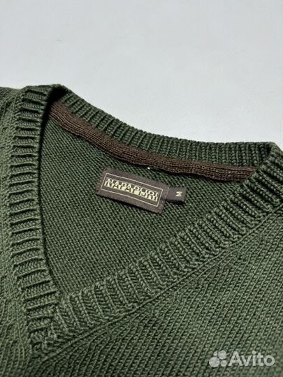 Джемпер Napapijri Heavy Knit Flag Logo Jumper (M)