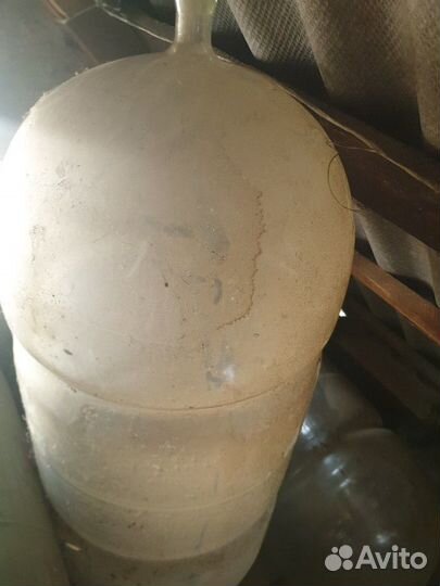 Фляга стеклянный сосуд литров на 100