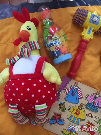 Развивающие игрушки пакетом