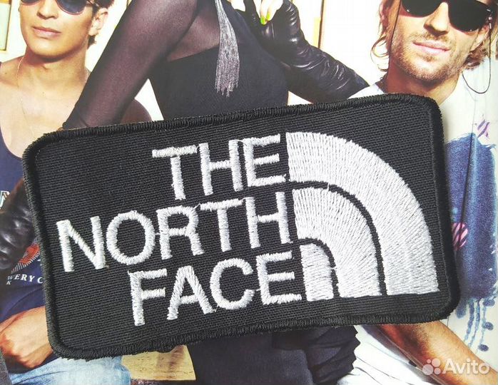 Нашивка шеврон патч Nike yoda и the North face