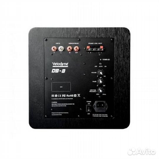 Активный сабвуфер Velodyne DB-8 Black