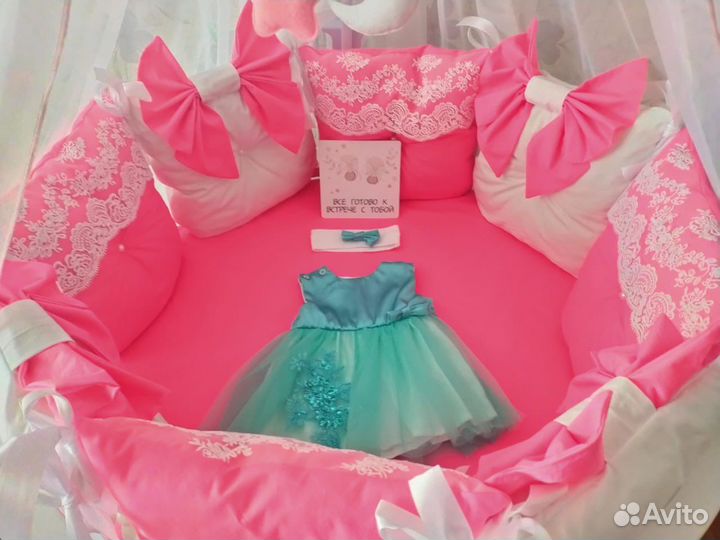 Бортики в кроватку