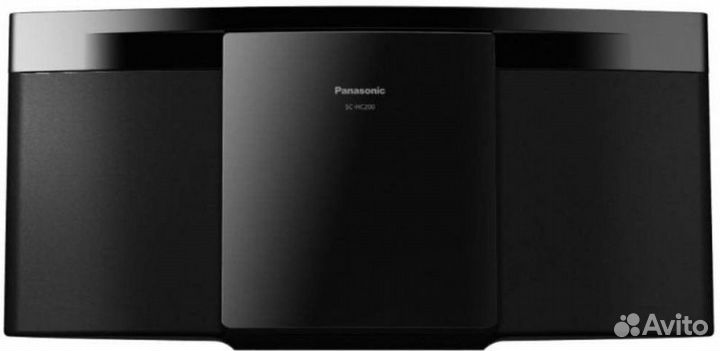 Микросистема Panasonic SC-HC200EG-K черный 20Вт/CD