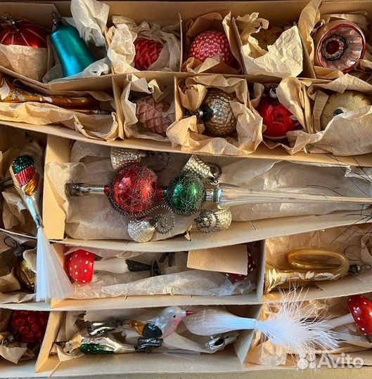 Новогодние игрушки набор