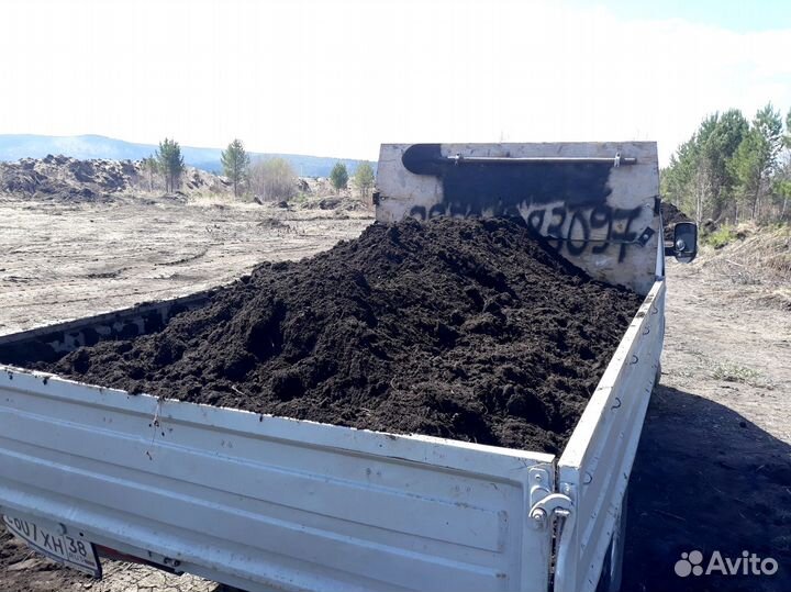 Чернозем земля грунт Навоз 2/5/10 куб