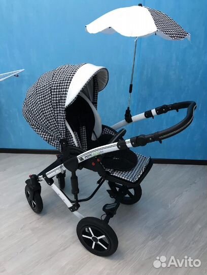 Коляска 3 в 1 Verdi Pepe Eco Plus Prestige