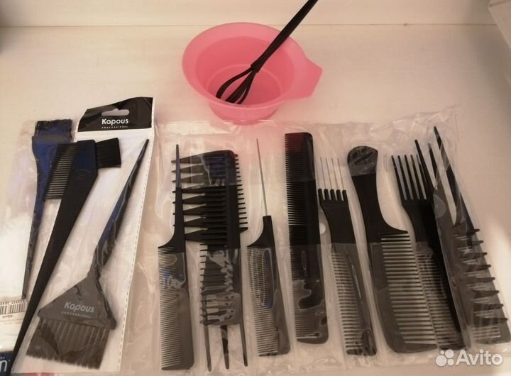 Окрашивание волос в один тон