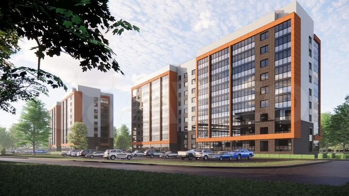 3-к. квартира, 96,1 м², 9/9 эт.