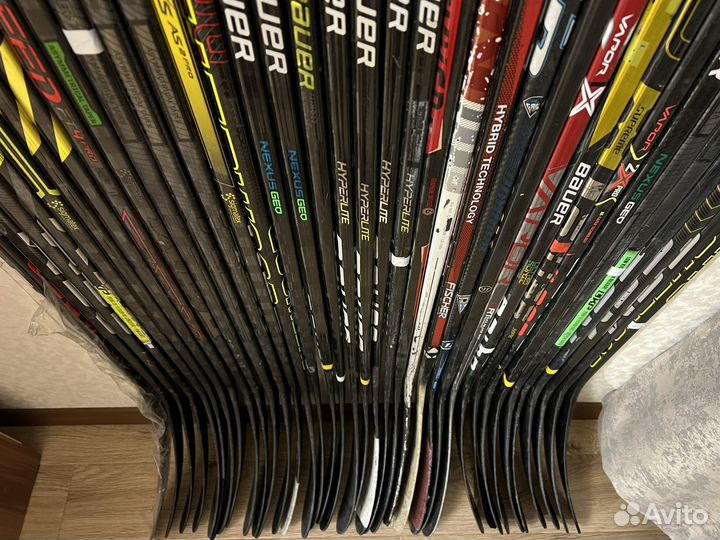 Клюшка хоккейные новые, ремонтные, б/у
