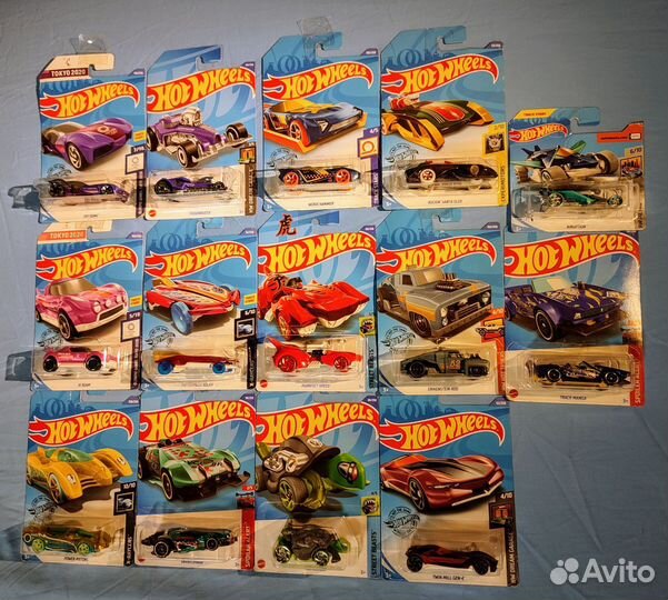 Модельки Hot wheels 2019-2023