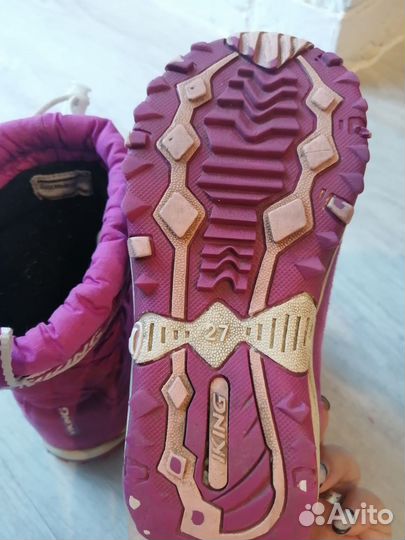 Утепленные детские сапоги Viking